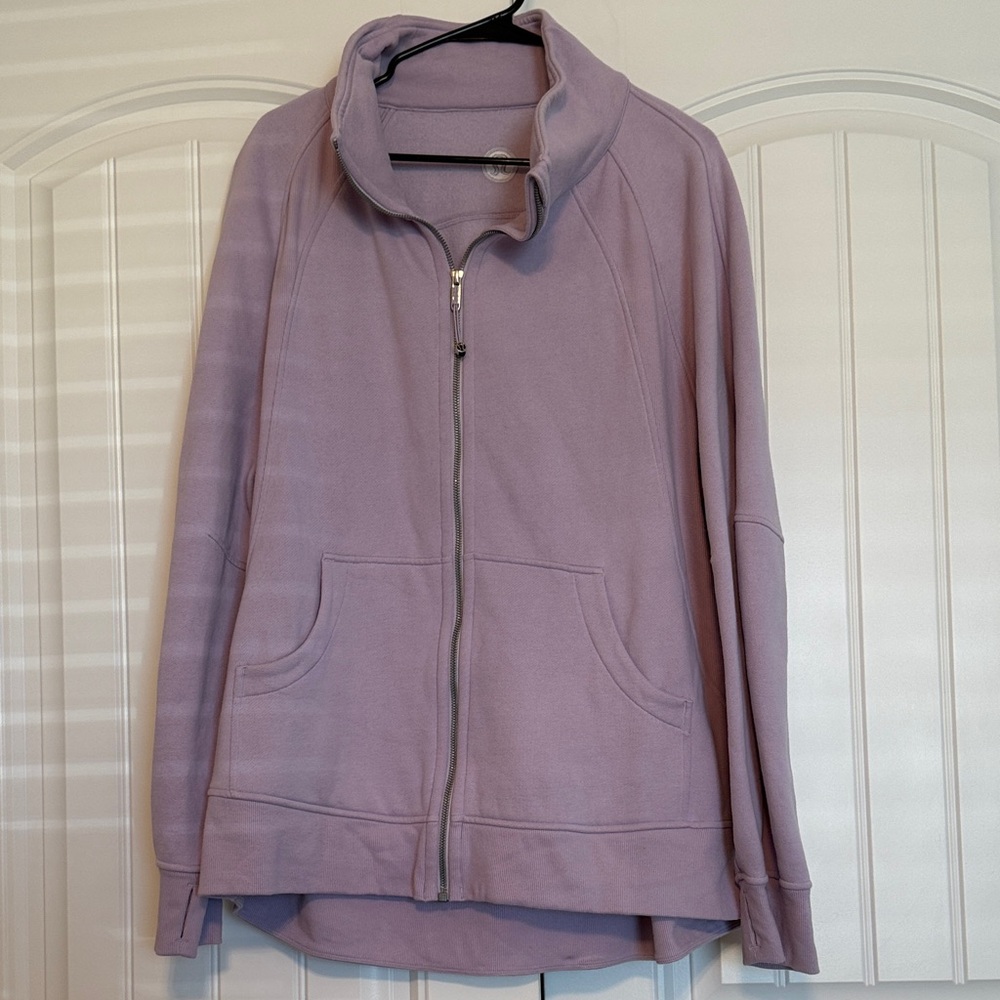 Lululemon Athletica Scuba Oversized Funnel Neck Full Zip